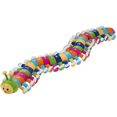 Kids Toddler Baby Caterpillar Alphabet Soft Colourful Rainbow Educational Toy • £24.95