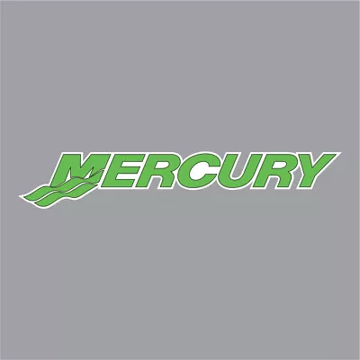 700-108 Mercury Lime Green Carpet Graphic Decal Sticker For Fishing Bass Boats • $31.99