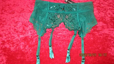 Ann Summers  Green Waspie Suspender Size S (8-10   Nwt  'the Icon' • £30