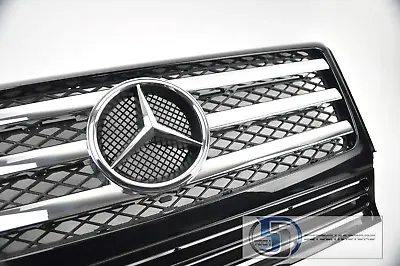 G Class W463 Grille Grill G500 G55 2018 AMG Glossy Black Mesh G Wagon Front AMG • $199.99