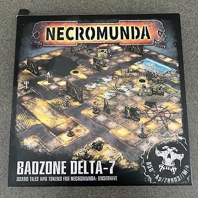 Necromunda Badzone Delta-7 Modular Double Sided Board Tiles. NIB 40k • £72.28