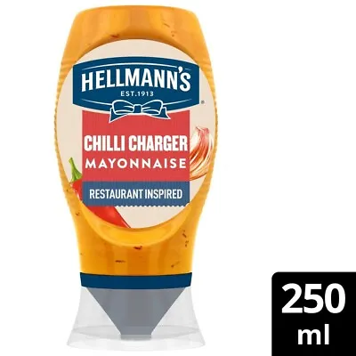 Hellmann's Chilli Charger Mayo Spicy Mayonnaise 250ml • £3.99