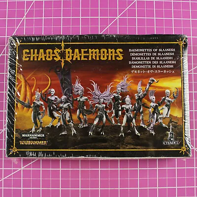 Warhammer 40K Daemonettes Of Slaanesh NIB Plastic - Chaos Daemons Daemonette • $39.95