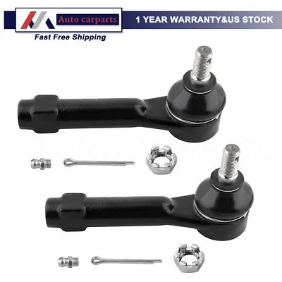 2X LH&RH Front Outer Tie Rod End Links For Ford Mustang Thunderbird ES2128 • $19.45