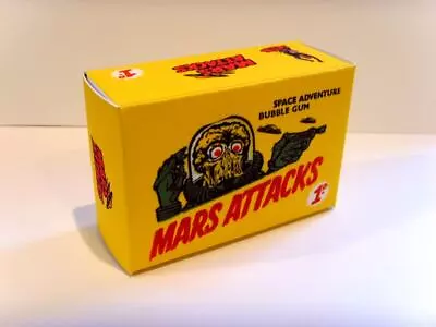 MARS ATTACKS!  - A&BC (Bubbles Inc) Custom Picture/ Gum Cards Display Box. • £5.99