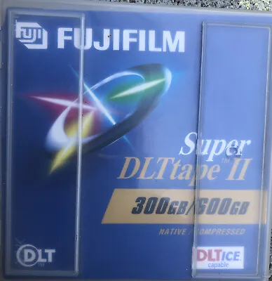 Fujifilm Super DLTtape DLT Tape II 2 12.65mm Data Tape 300gb / 600gb NEW • $25