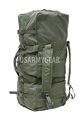 Military Issue IMPROVED Deployment DUFFLE DUFFEL Flight Travel Bag Back Pack GI  • $67.11