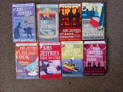 Emily Brightwell Mrs Jeffries 8 Paperback Murder Mystery Books Bundle • £13.99