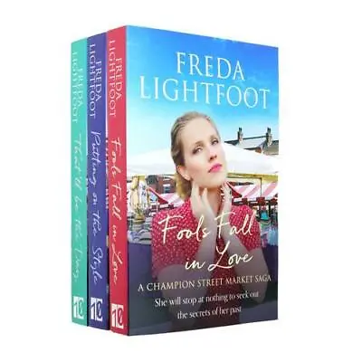 £13.97 • Buy A Champion Street Market Saga Series 3 Books Collection Set By Freda Lightfoot