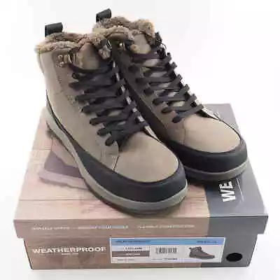 Weatherproof Men's Logjam Memory Foam Sneaker Boots *BROWN* Size 13 • $29.97