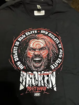 Aew Official Matt Hardy All Elite My Delete Xxxl T-shirt • $30