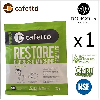 $4.95 • Buy 1PK DELONGHI DESCALER Organic Powder Limescale Espresso Coffee Machine Descale