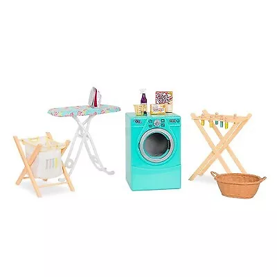 Our Generation Tumble & Spin Laundry Set • $19.99