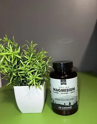 Triple Calm Magnesium - 150mg Of Magnesium Taurate Glycinate And Malate For • $25