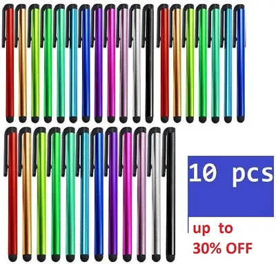 10xTouch Screen Stylus  Ball Pens For ALL IPhone IPad  SAMSUNG Tablet Android #1 • £3.75