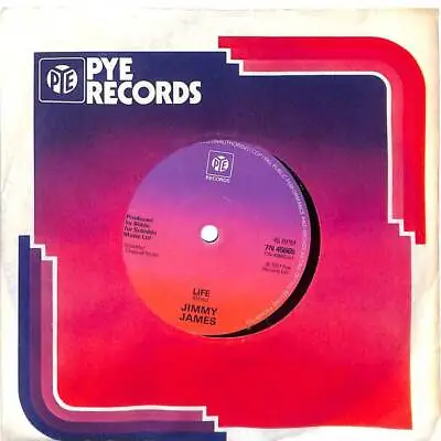 £6 • Buy Jimmy James Life UK 7  Vinyl Record Single 1977 7N45665 Pye 45 EX-