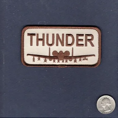 Thunder A-10 THUNDERBOLT USAF ANG FS Fighter Squadron Patch +V • $8.99