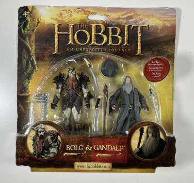 £9.99 • Buy Bolg Orc & Gandalf Action Figures - The Hobbit An Unexpected Journey 3.75”