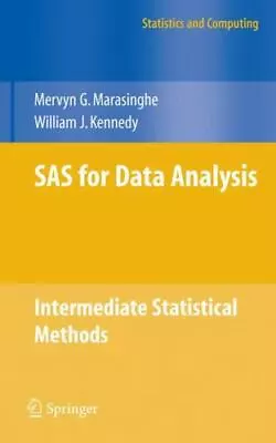 SAS For Data Analysis: Intermediate Statistical Methods (Statistics And Computin • $12.09