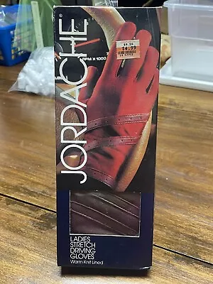 Vintage Jordache Women’s Ladies Stretch Driving Gloves Brown One Size Fits All • $14.99