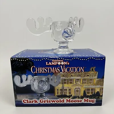 National Lampoon’s Christmas Vacation Clark Griswold Glass Official Moose Mug • $19.99