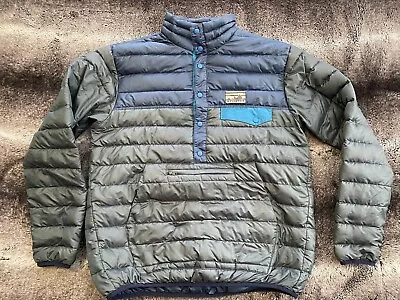 Patagonia 40th Anniversary Down Snap-T Pullover Jacket Anorak Coat Mens Medium • $100