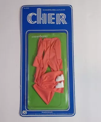 Vintage Mego Cher Doll “Strawberry  Fashion Outfit. New. Unopened.  • $68.39