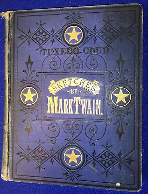 Tuxedo Club: “Sketches By Mark Twain” New And Old 1888 • $700