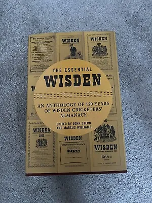 £30 • Buy The Essential Wisden: 150 Years Of Wisden Cricketers' Almanack Hardback Book