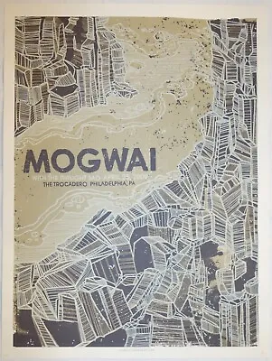  2009 Mogwai - Philadelphia Silkscreen Concert Poster S/N By John Vogl • $64.90