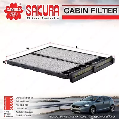 Sakura Cabin Filter For Nissan Patrol GU Y61 4Cyl 6Cyl 1997-2017 Premium Quality • $24.14