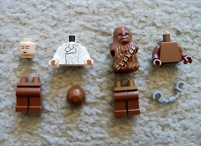 LEGO Star Wars - Rare Original - Chewbacca & Han Solo - From 9516 - New • $40.38