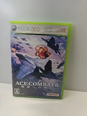 Ace Combat 6 XBOX 360 Japan Import English Text US Seller REGION LOCKED • $4.99