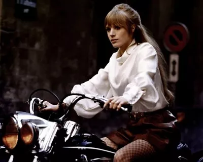 Girl On A Motorcycle 1968 Marianne Faithfull Mini Skirt Stockings 8x10 Photo • $14.99