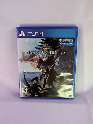 Monster Hunter World - (PS4 PlayStation 4 2018)  • $9.99