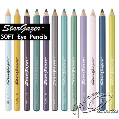 Stargazer SOFT Eyeliner Lip Liner Pencil KOHL Eye Crayon Creamy Rich Colours • £3.65