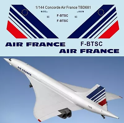 1/144 Decals X Concorde Air France Liver TB Decal TBD681 • £9.25