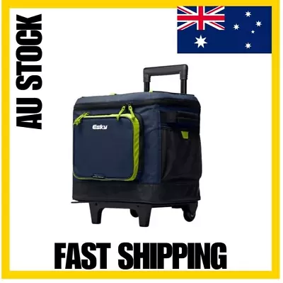 42 Can Esky Xpand Premium Wheeled Soft Cooler - Easy Drag • $95.95
