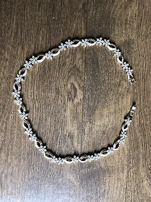 $49 • Buy Vintage Nadri CZ Necklace….unique!