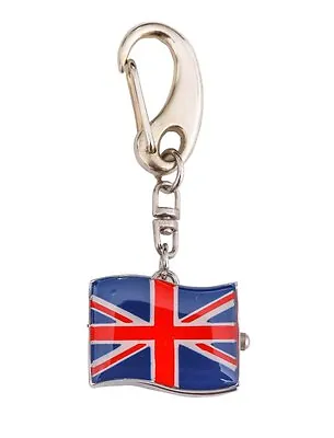 Klox Union Jack British Flag Pocket Key Ring Watch Analog Quartz Movement • £9.99