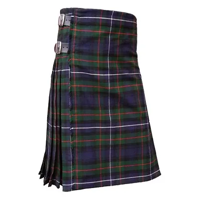 Men's Scottish Robertson Modern Hunting Tartan Kilt Handmade Traditional 8 Yard • £88