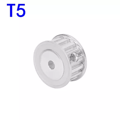 T5 10-60Teeth Timing Belt Pulley Pitch 5mm Without Step Drive Pulleys Width 11mm • $5.73