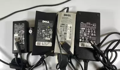 Lot Of 4 - Mixed Genuine Dell Laptop Chargers 65w 90w 180w PA-12 PA-3E • $30.99