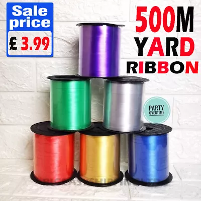 £12.99 • Buy 500 Meters  Balloon Curling Ribbon For Party Gift Wrapping Balloons String Tie