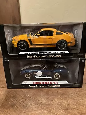 1/18 Shelby Collectibles Legend Series 2013 Ford Mustang 302 Cobra 427 S/C • $150