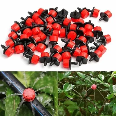 1-4X Adjustable Emitter Dripper Micro Drip Irrigation Sprinkler Watering System • $7.39