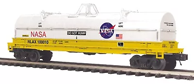 MTH Premier Trains NASA Railroad Coil Car 100010 With Cover 20-95315 NIB • $99