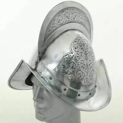 Medieval Conquistador Spanish Boat Helmet Morion Armor Helmet Gifts • $99