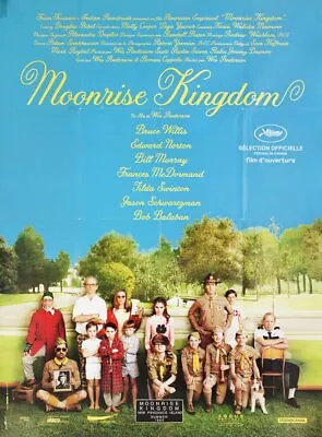 Moonrise Kingdom 2012 French Grande Poster • $400