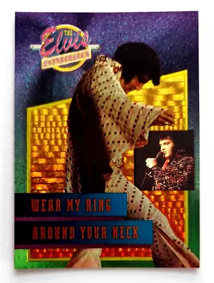 The Elvis Presley Collection Dufex Insert 38 Of 40 Wear My Ring Around Your Neck • $5.70